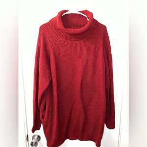 Turtleneck Sweater Dress
